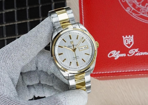 OLYM PIANUS OP990-336AMSK-T - NAM - KÍNH SAPPHIRE - AUTOMATIC - 40MM