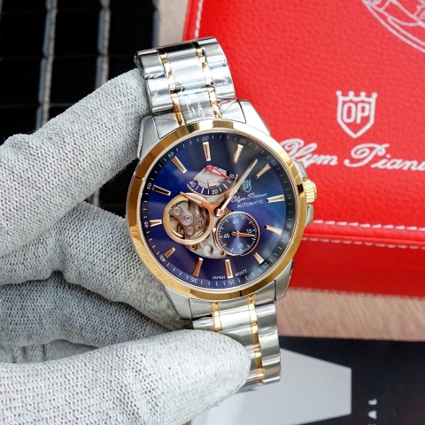OLYM PIANUS OP9908-881AGSR-X - NAM - KÍNH SAPPHIRE - AUTOMATIC - 41MM