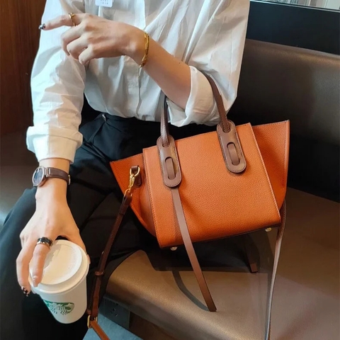 TÚI XÁCH DA BÒ THỜI TRANG NỮ CÔNG SỞ TXN2948490