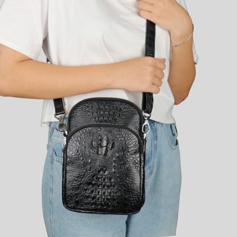 TÚI NỮ ĐEO VAI DA CÁ SẤU KNVTN04