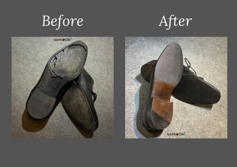 Dịch v­­ụ thay đế da và dán Non-Slip đen trước tại Namidori