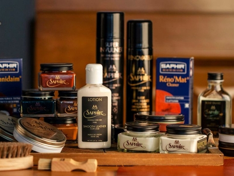 Saphir Médaille d'Or- Ông hoàng chăm sóc giày và đồ da