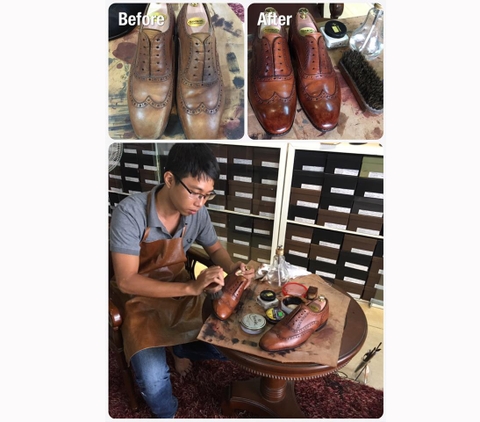 NHỮNG SAI LẦM CẦN TRÁNH KHI ĐÁNH XI CHO GIÀY DA