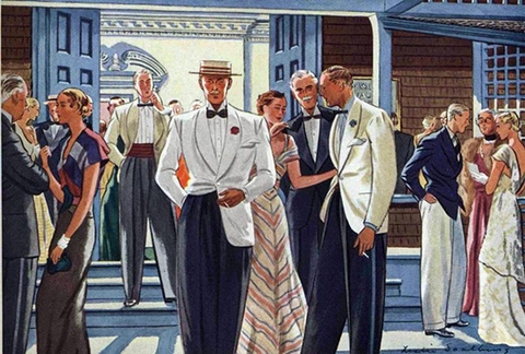 Bộ tranh thú vị về kỷ nguyên vàng của Classic menswear