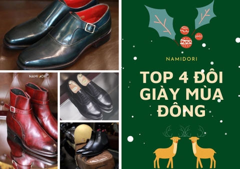 Top 4 Giày Da Nam Không Nên Bỏ Lỡ Khi Đông Về