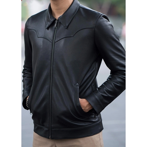 Black Leather Jacket Batman