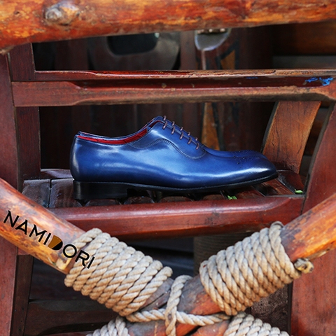 Plain Toe Oxford Blue