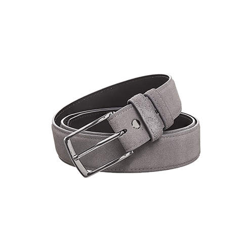 Dây Nịt Da Lộn (Suede) 3 Lớp 35mm Màu Grey