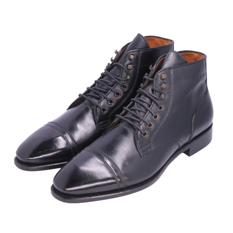 Cap Toe Lace Boots BR04