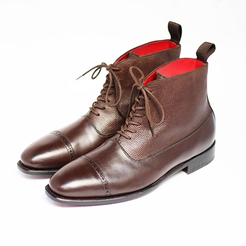 Balmoral Punch Lace Boots BL04