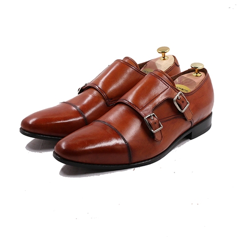 Cap Toe Double Monk Mckay BL08