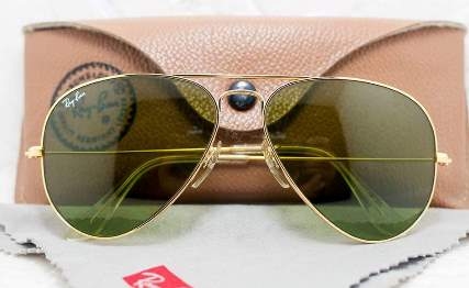 Kính Ray- Ban mạ vàng 18K