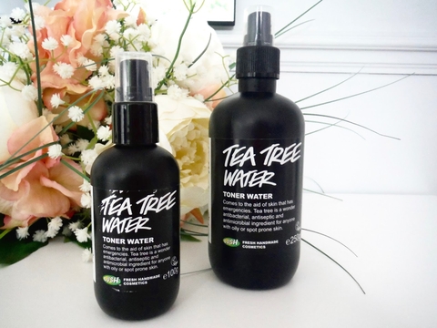 review nước hoa hồng tea tree lush