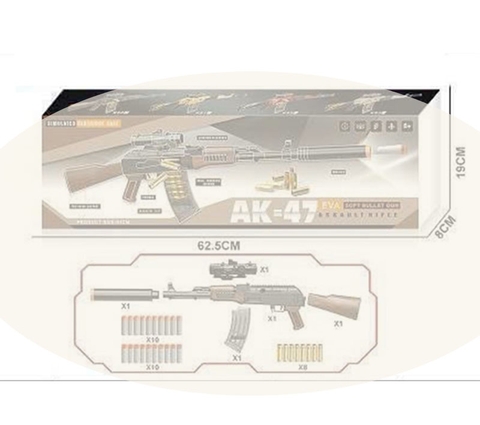 Đồ Chơi AK-47 K50: Mô Hình Đạn Xốp An Toàn