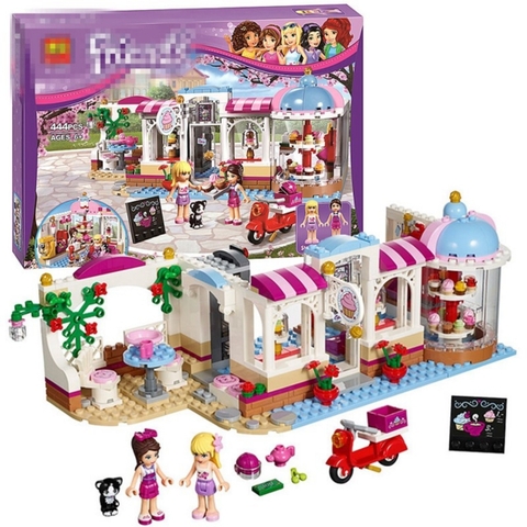 Lego Friends Tiệm bánh ngọt cupcake - Bela 10496