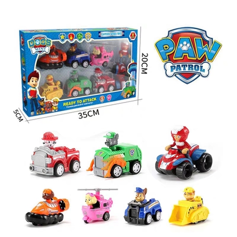 Biệt đội chó cứu hộ Paw Patrol - bộ 6 nhân vật