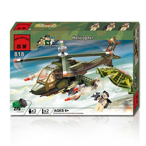 Lego máy bay trực thăng - enlighten 818