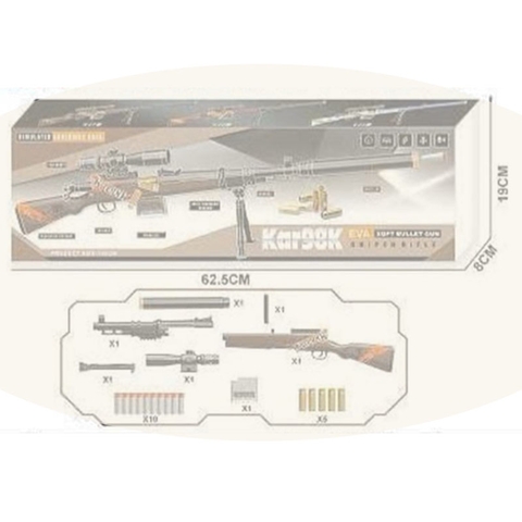 Súng Bắn Đạn Mềm Kar98K (K47) Văng Vỏ Đạn – K47