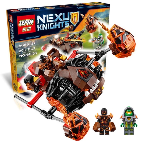 Lắp ráp nexo Knights Cỗ máy phá hủy - lepin 14003