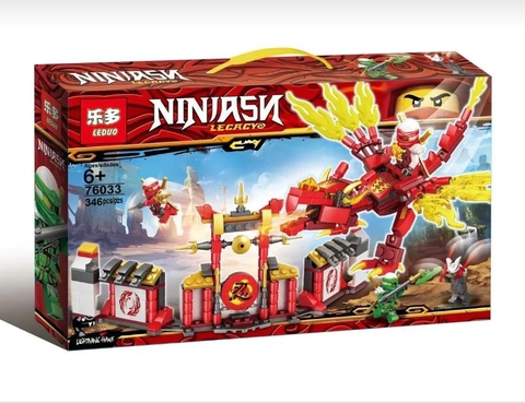 LEGO NINJAGO MOVIE NINJASN LECACY RỒNG LỬA CỦA NINJA KAY 346 MẢNH GHÉP