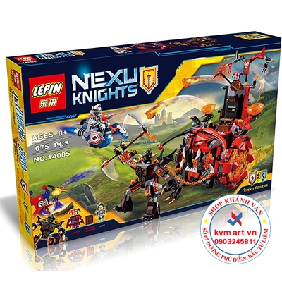 LẮP RÁP NEXO KNIGHTS 14005