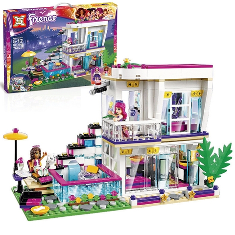 Đồ chơi Lego Friends Biệt thự của các ngôi sao 760 chi tiết - SX3008