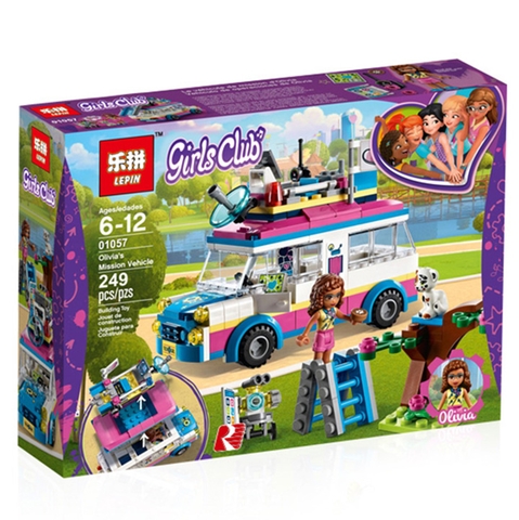 Lego Friends chiếc xe bán kem - lepin 01057