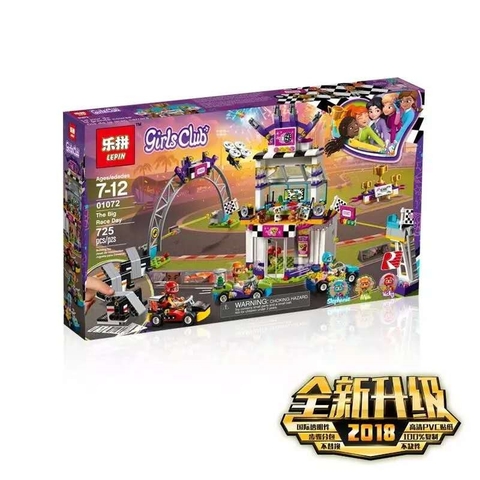 Láp Ráp Lego Friend Ngày Hội Đua Xe 725 chi tiết - Lepin 01072