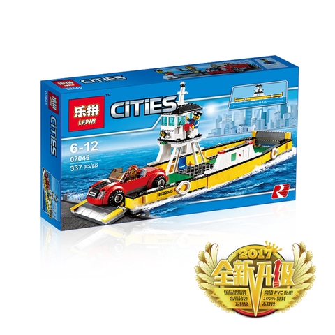 Lego citi Phà chở xe - Lepin 02045