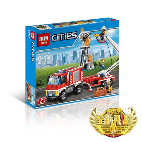 Đồ chơi lắp ráp Lego City đội cứu hỏa - Lepin 02083