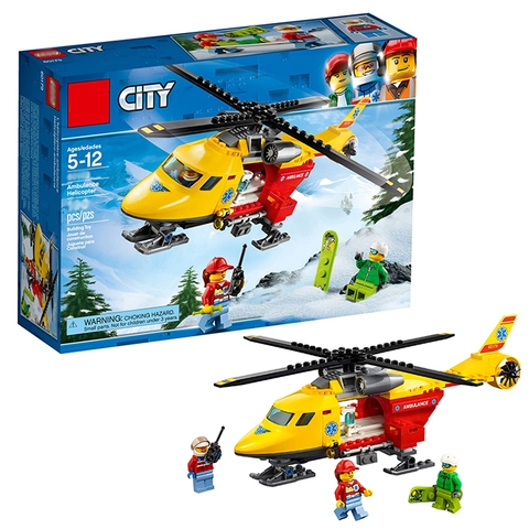 Lego Cities Máy bay cứu hộ - Lepin 02090