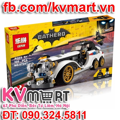 Lắp ráp siêu xe của người dơi - lepin 07047