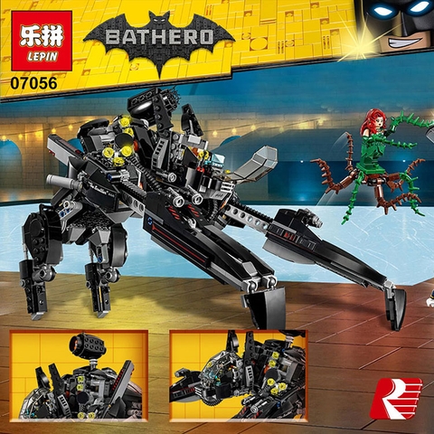 Lắp ráp máy bay của người dơi - lepin 07056