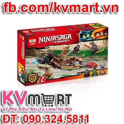 Lắp ráp Ninjago lepin 06045 - Thuyền chiến của ninja
