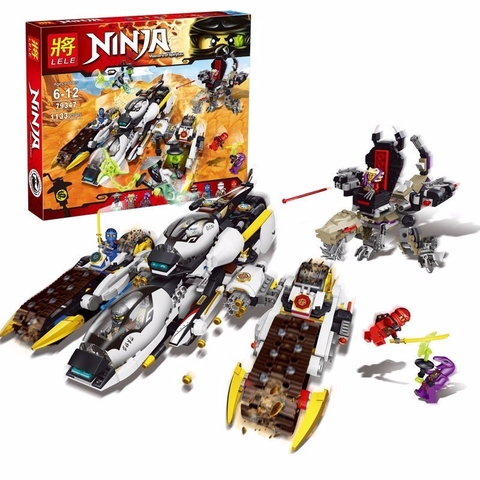 Lắp Ráp Ninjago 79347 Phi Cơ Chiến Đấu Bí Mật của Ninjago