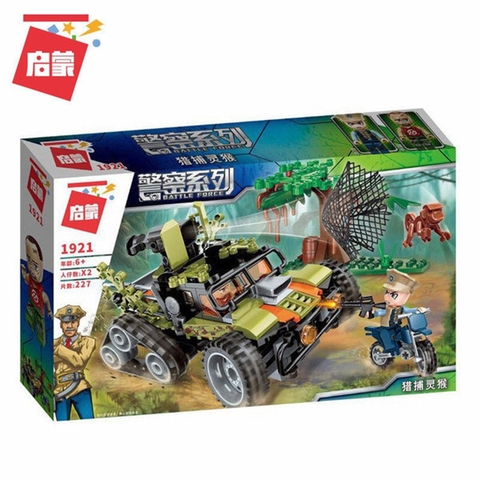 Lắp ráp Lego Giải Cứu Khỉ Con 227 Chi Tiết - QMAN 1921