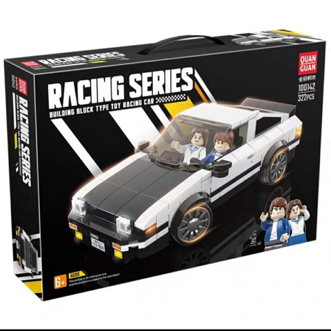 Lắp ráp Lego xe thể thao Racing 322 chi tiết - QUAN GUAN 100142