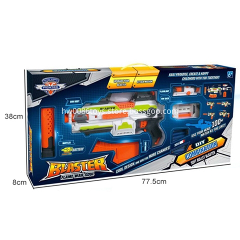 Đồ Chơi Phóng Thanh Xốp Mềm Blaster Flame War Soul - SB206