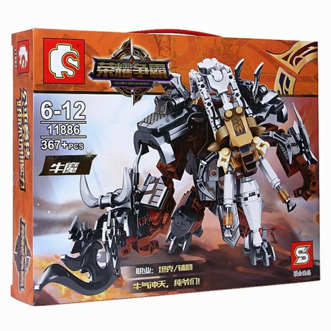 Lego Liên quân Xếp Hình Sứ Giả Của Cthulu - Sembo 11886