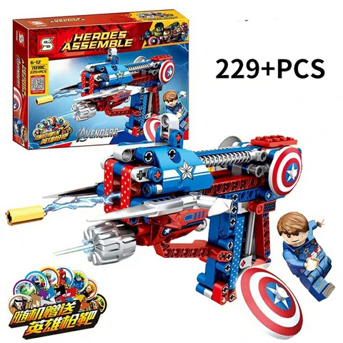 Lắp ráp Lego Herdes Assemble 229 miếng ghép - SY 7018C