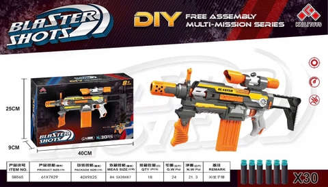 Đồ chơi súng bắn đạn xốp mút kính - Blaster SB547