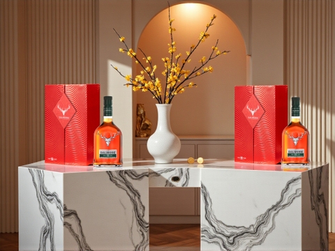 Rượu Dalmore 15 năm hộp quà Tết 2026 sang trọng và đẳng cấp cho dịp biếu tặng cao cấp