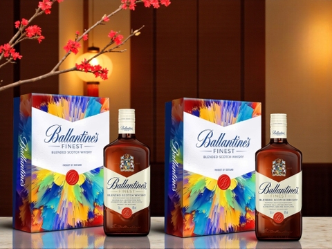 Review Ballantine’s Finest hộp quà Tết 2026 chi tiết từ hương vị đến thiết kế