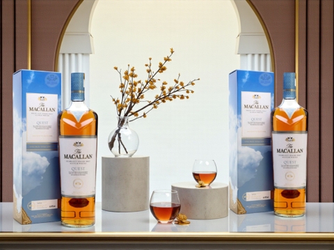 Rượu Macallan Quest 1 lít chính hãng hương vị mượt tinh tế cho người yêu single malt