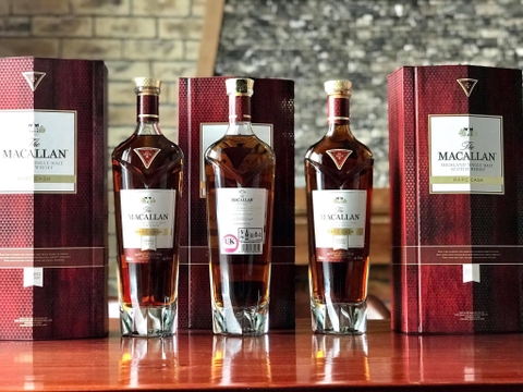 Rượu Macallan Quest hộp đỏ - Macallan Rare Cask Red 2020 Single Malt