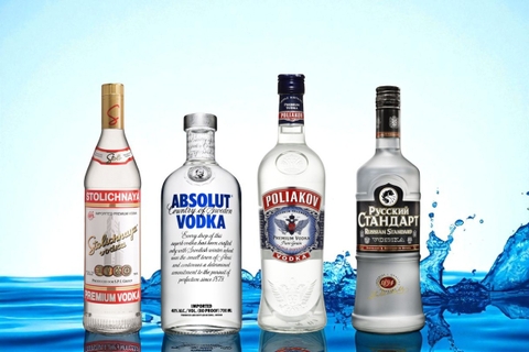 Top 5 loại Rượu Vodka Nga nên mua làm quà biếu tặng 2021