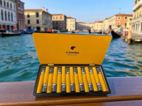 Xì gà Cohiba Siglo VI hộp 15 điếu sơn mài – Quà tặng đẳng cấp cho doanh nhân