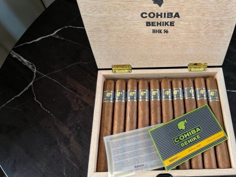 Review Xì Gà Cohiba Behike 56 chính hãng