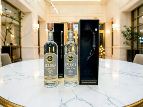 Bảng giá rượu Vodka Beluga mới nhất 2026: Noble, Transatlantic, Gold Line và các phiên bản cao cấp