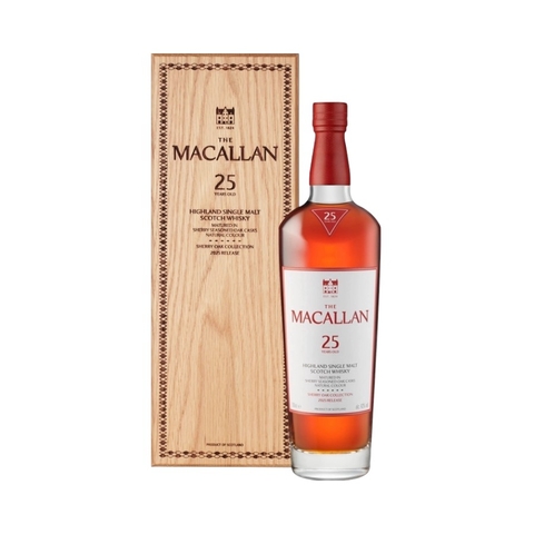 Rượu Macallan 25 Year Old Sherry Oak Cask 2026 Chính Hãng